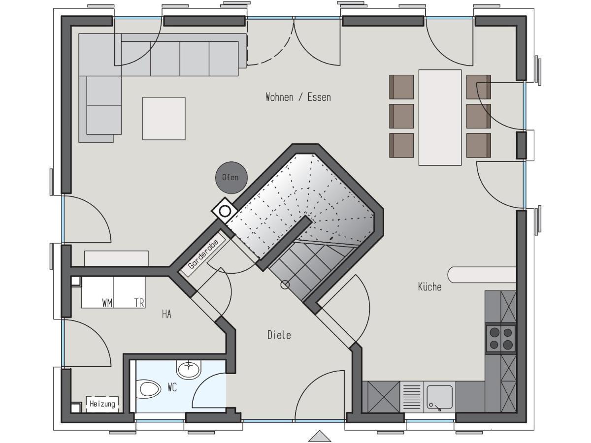 Ferienhaus Schilfrohrsaenger 26 Fuhlendorf  Εξωτερικό φωτογραφία